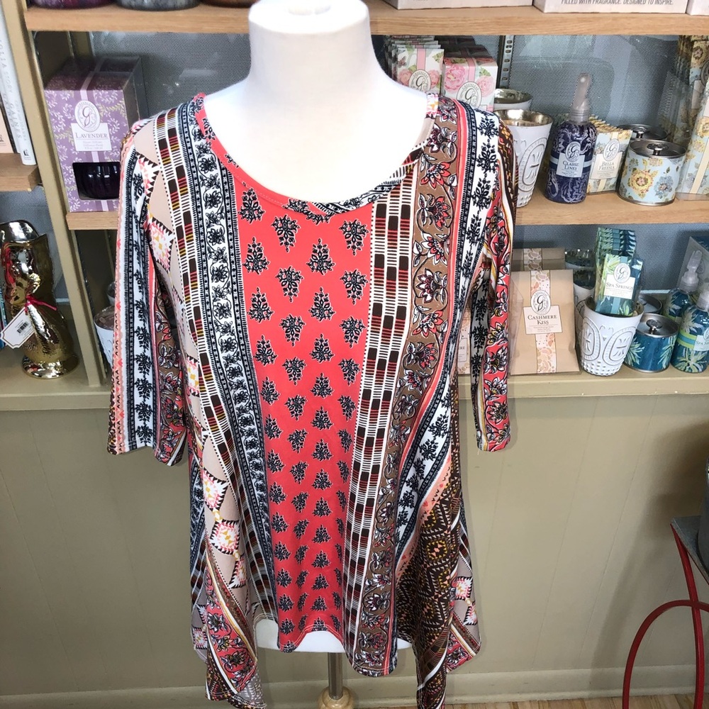 Floral tunic